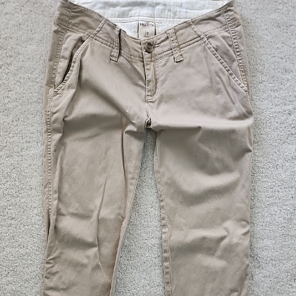 Hollister Light Tan Pants